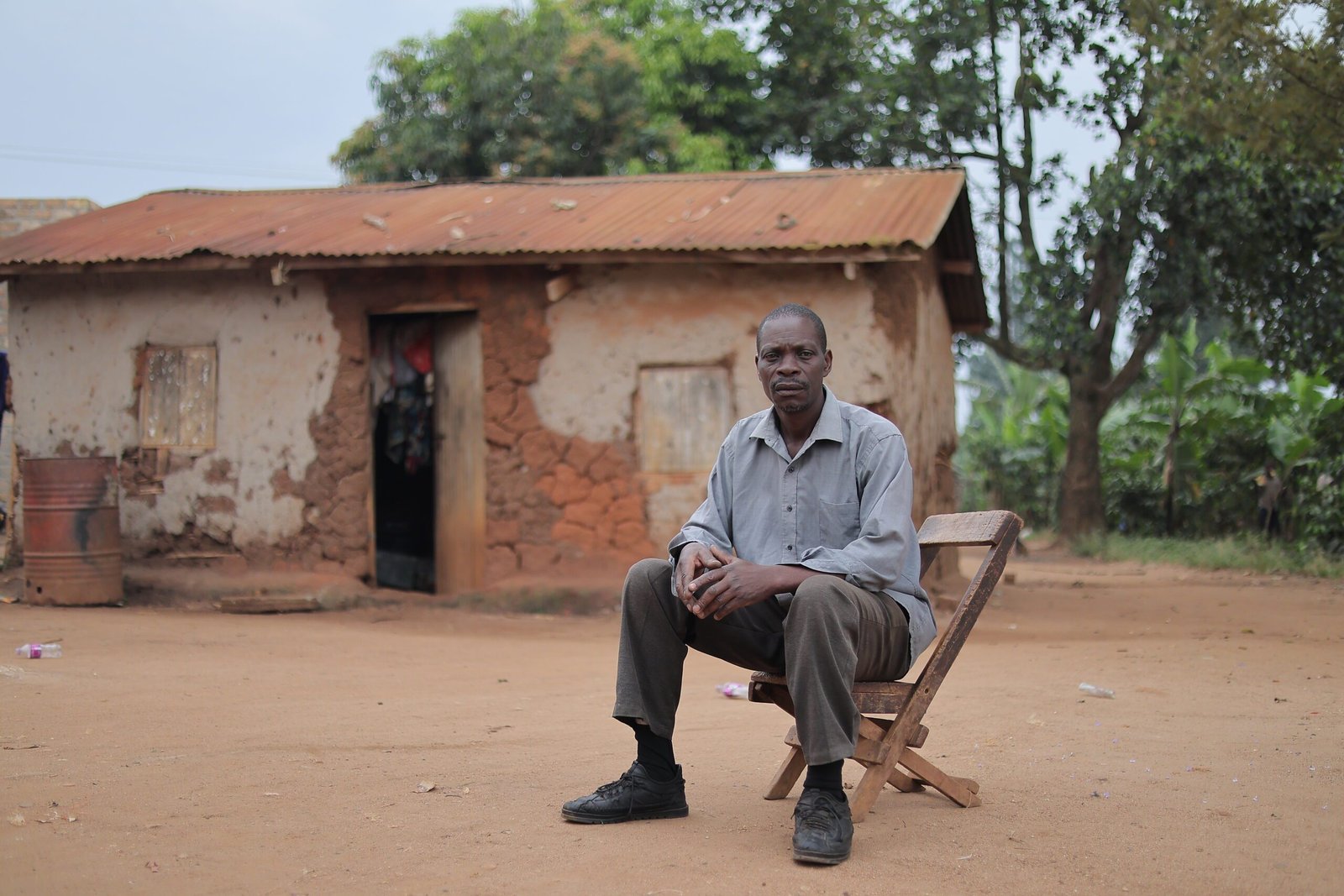Photographer in Uganda
